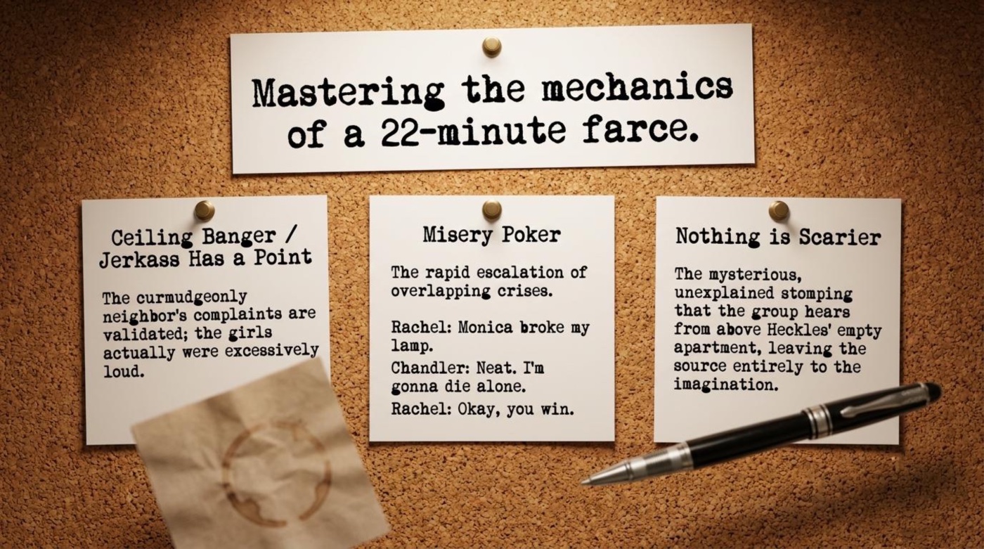 Slide 13: mechanics of farce