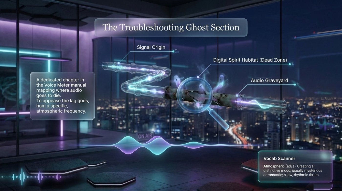 The Troubleshooting Ghost Section: a map of where audio goes to die