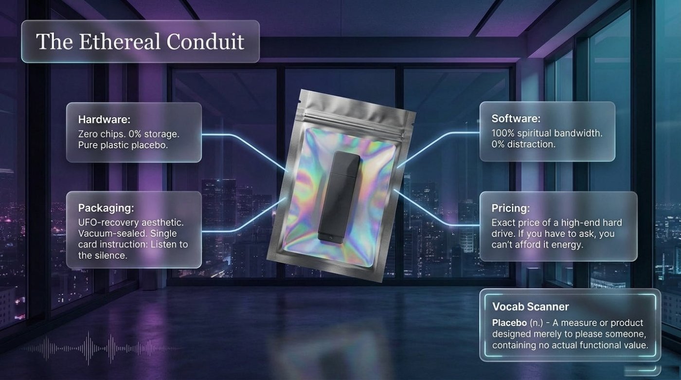The Ethereal Conduit: an empty product wrapped in mystery