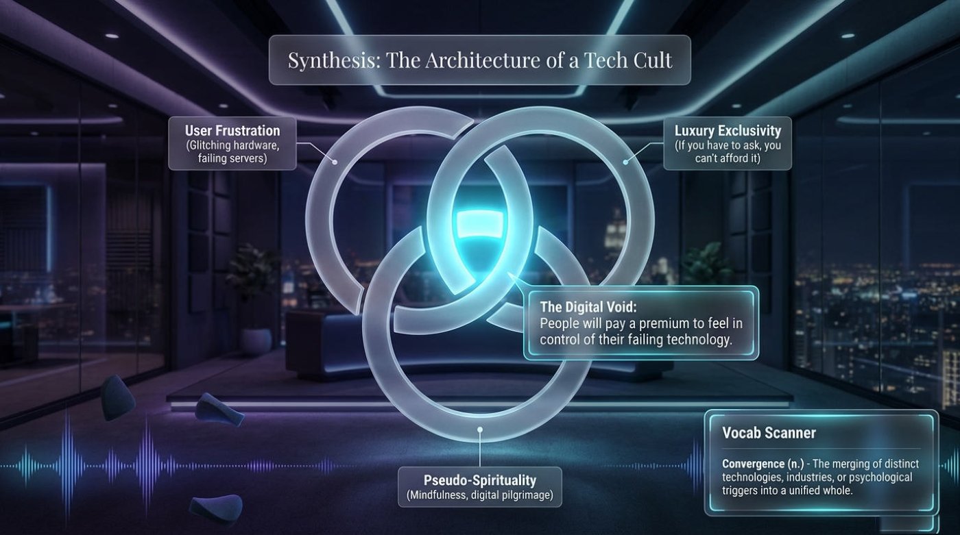 Synthesis: the three-circle architecture of a tech cult