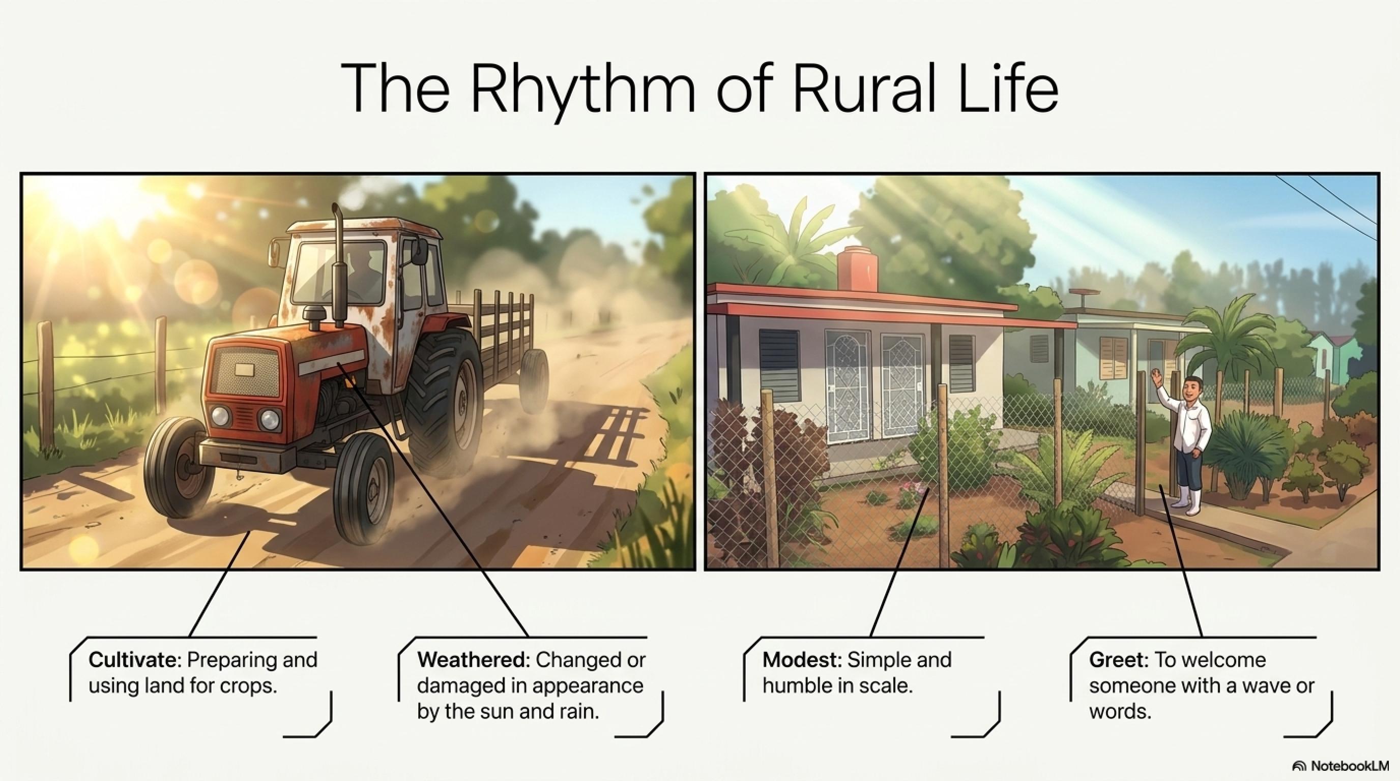 Rural house with dog - 007-1